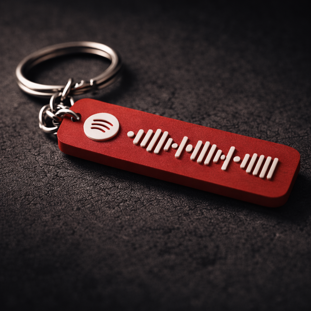 Spotify Code Keychain