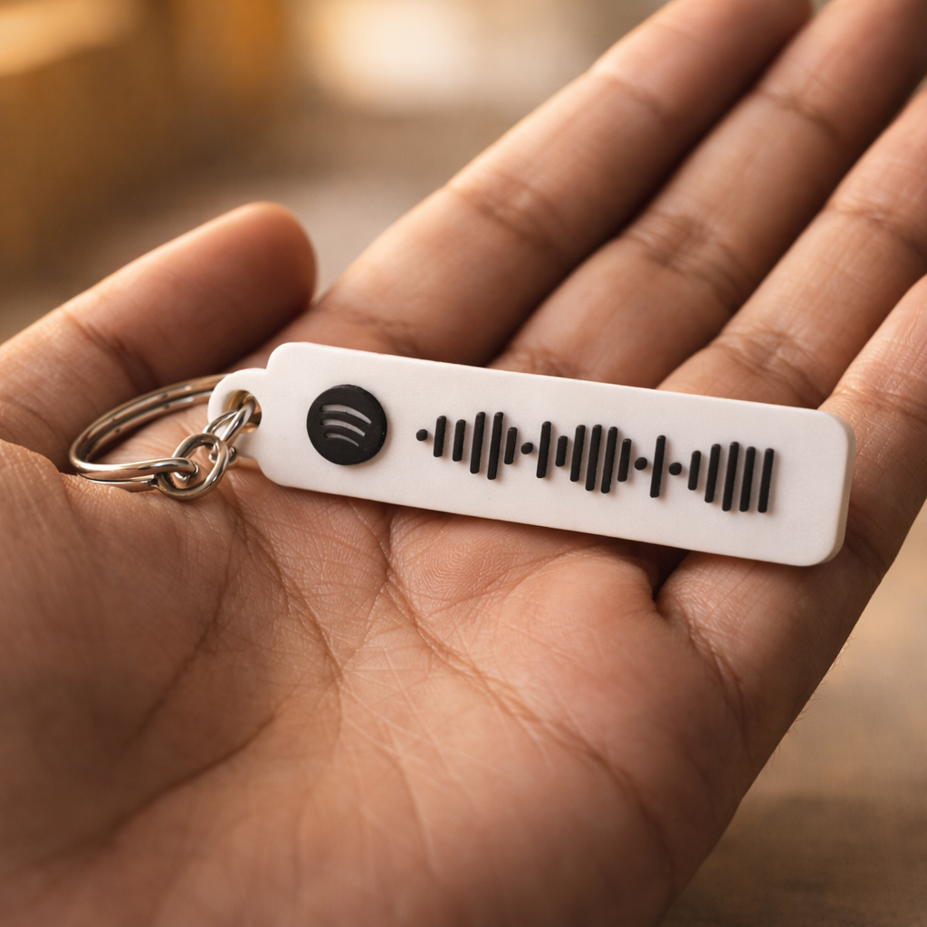 Spotify Code Keychain