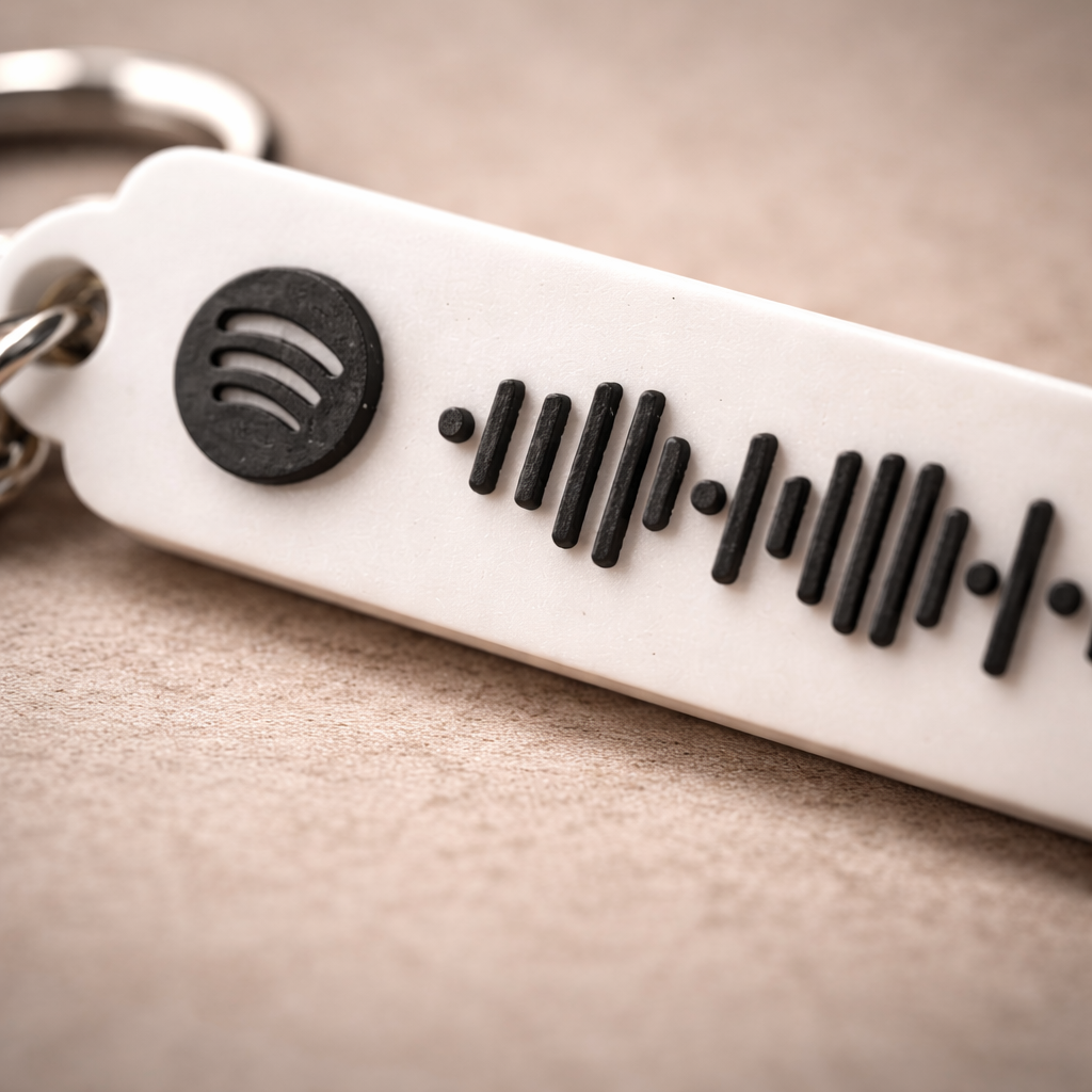 Spotify Code Keychain