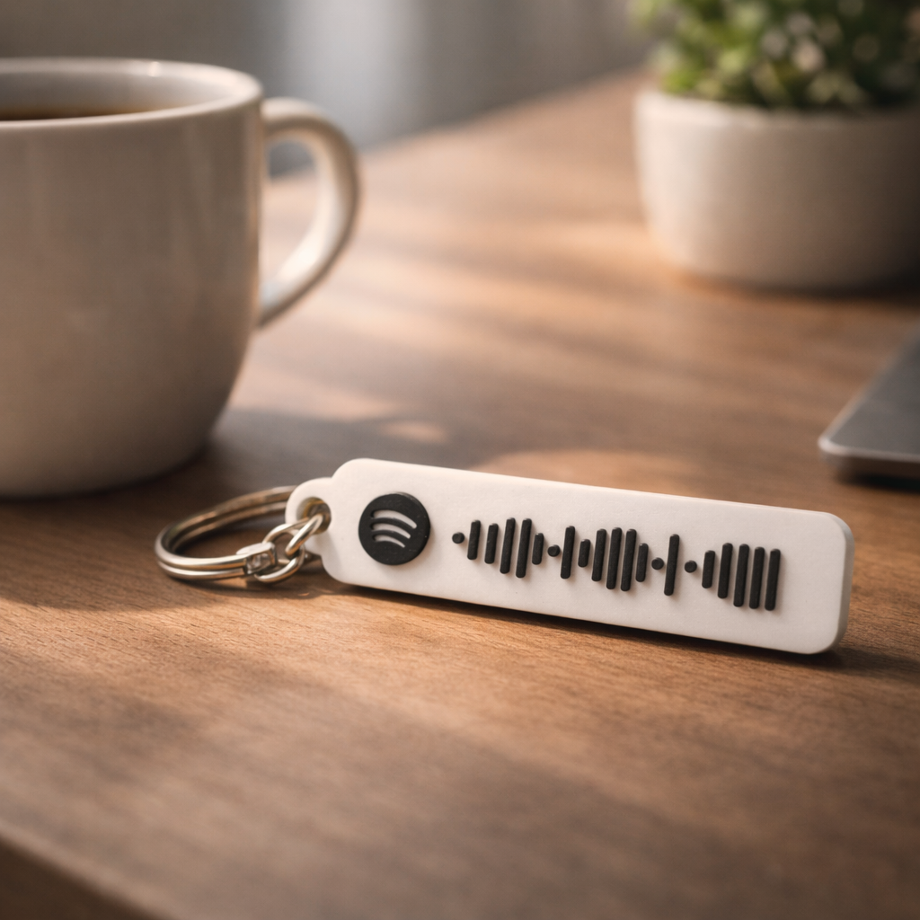 Spotify Code Keychain