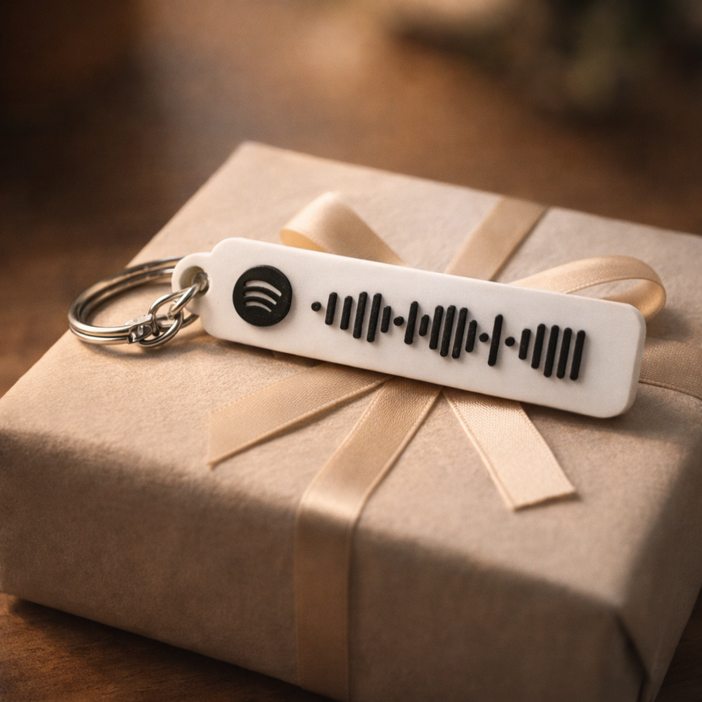 Spotify Code Keychain