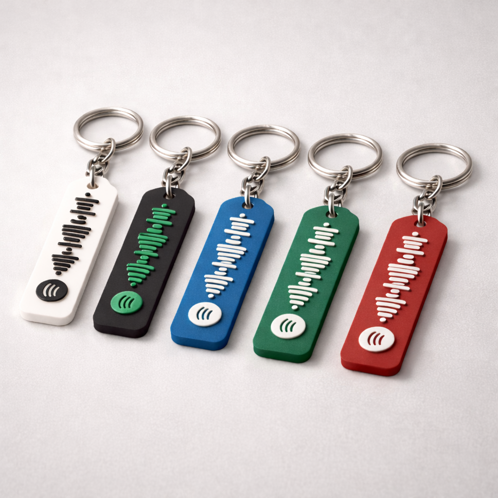 Spotify Code Keychain