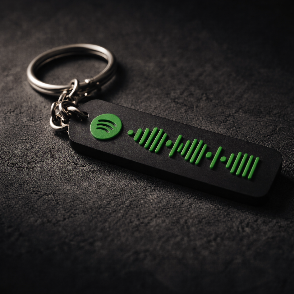 Spotify Code Keychain