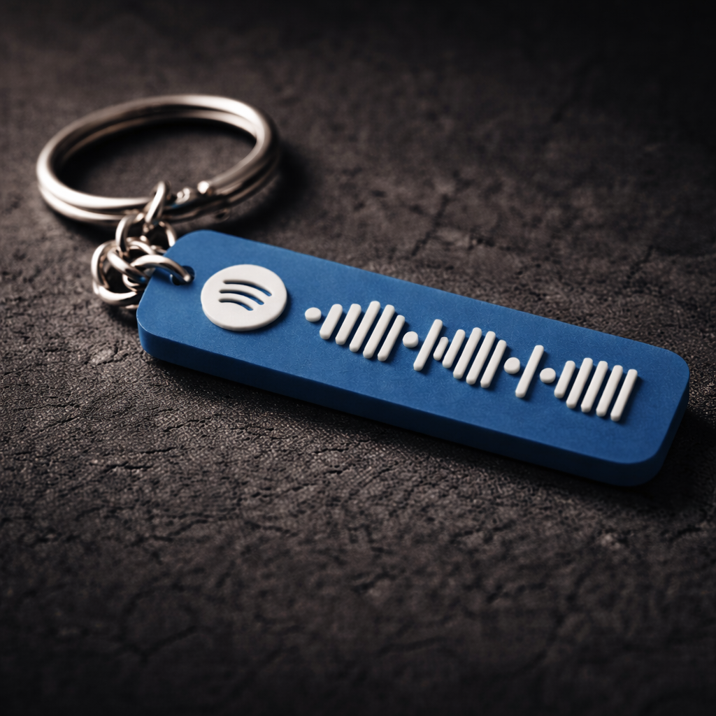 Spotify Code Keychain