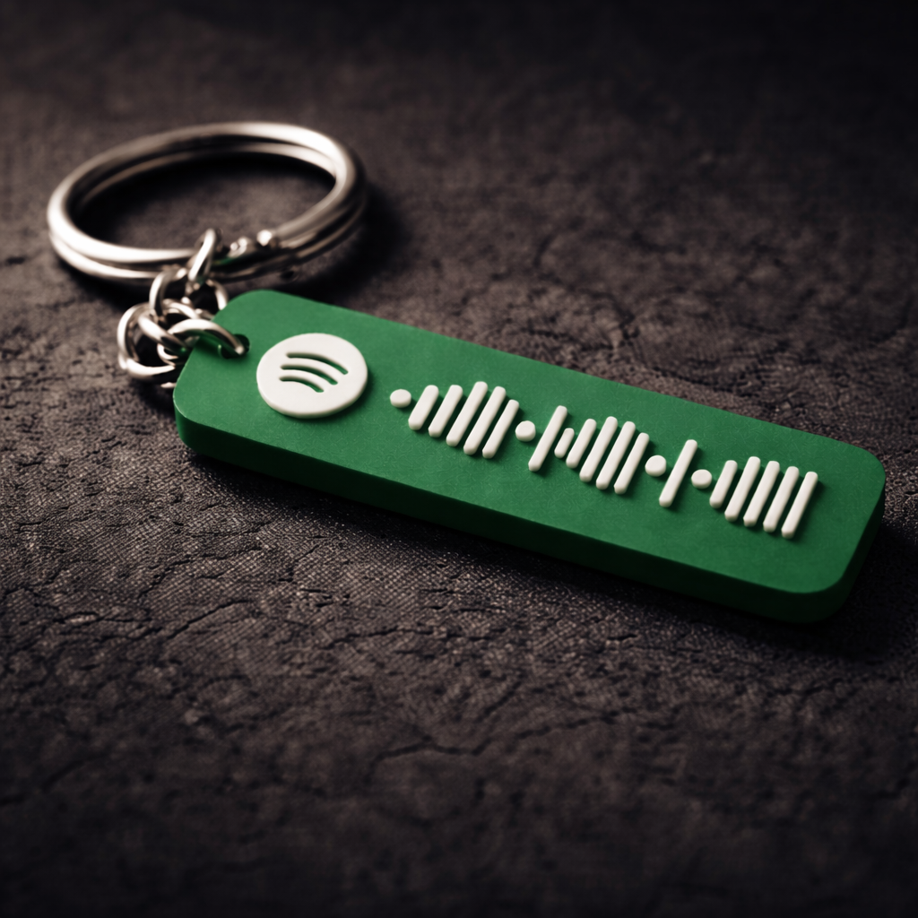 Spotify Code Keychain